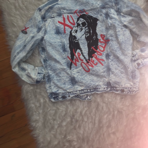 Jeans jacket with fur the weekend xo - Picture 6 of 7
